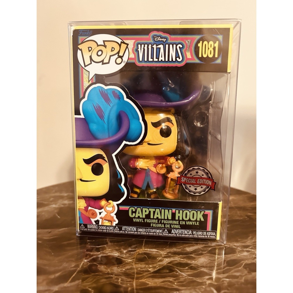 Funko Pop! Disney Villains Captain Hook #1081 Special Edition Vinyl Figure
